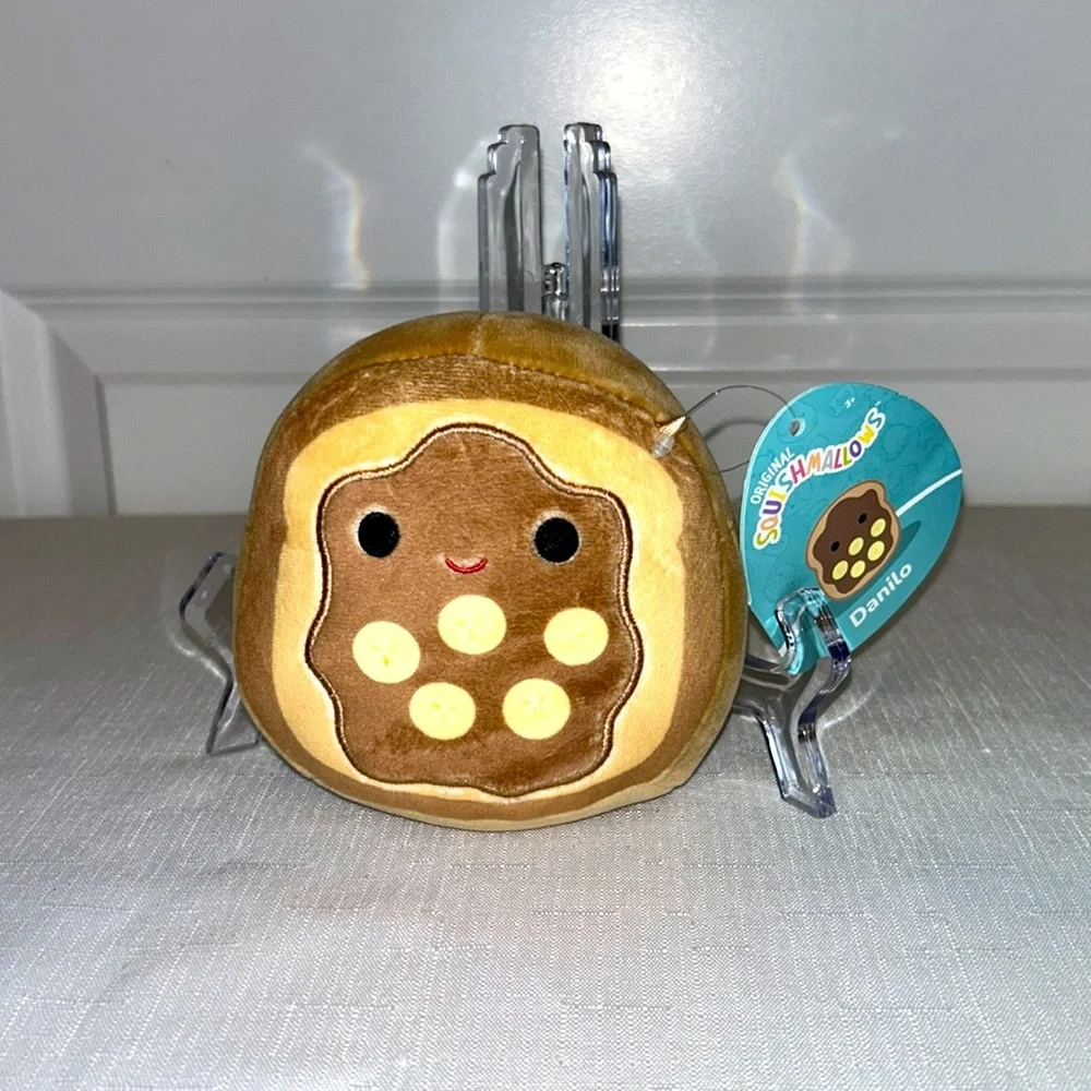 Squishmallows 5โ Banana Nutella Toast Danilo New With Tag - Picture 5 of 5
